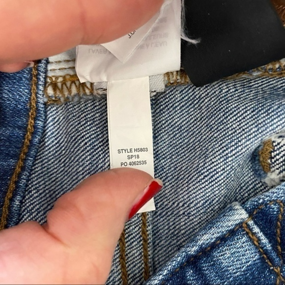 Madewell 9” High-Rise Skinny Crop Raw Hem - Picture 7 of 8